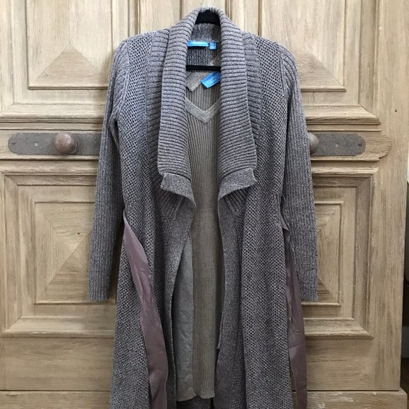 Simply Vera Vera Wang Sweater Dress and Sweater - Picture 2 of 6